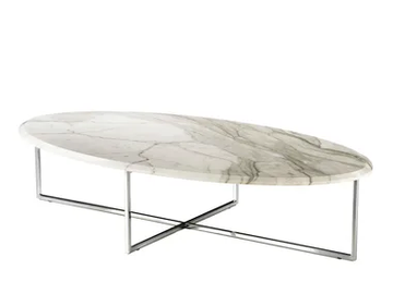 DCV 700 - Oval marble coffee table by Former In Italia - view 2